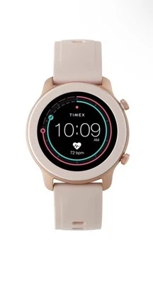 TIMEX Metropolitan R 42mm Smartwatch Pink Silicone Strap Women's TW5M43000IQ - Image 1 of 3