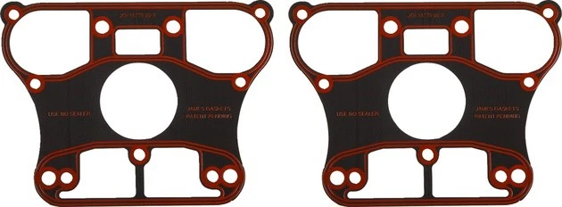 James Rocker Cover Base Gaskets RCM 2-Pack #JGI-16779-99-X Harley Davidson Foto 1 de 1