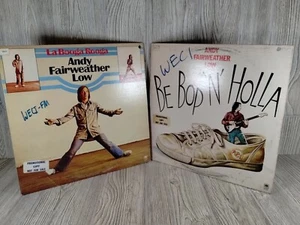 Lot Of 2 Andy Fairweather Low LPs La Booga Rooga And Be Bop N Holla Promo Copies - Picture 1 of 15