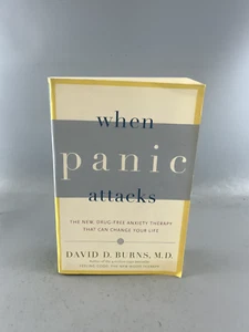 When Panic Attacks by David D. Burns paperback Free p&p - Bild 1 von 4