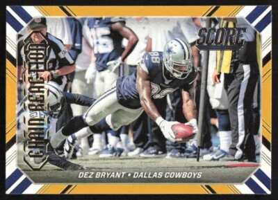 2016 Score Chain Reaction Dez Bryant #15 Dallas Cowboys - Image 1 of 2