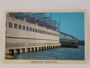 Postkarte Pickwick Dam und Schleuse am Tennessee River - Bild 1 von 2