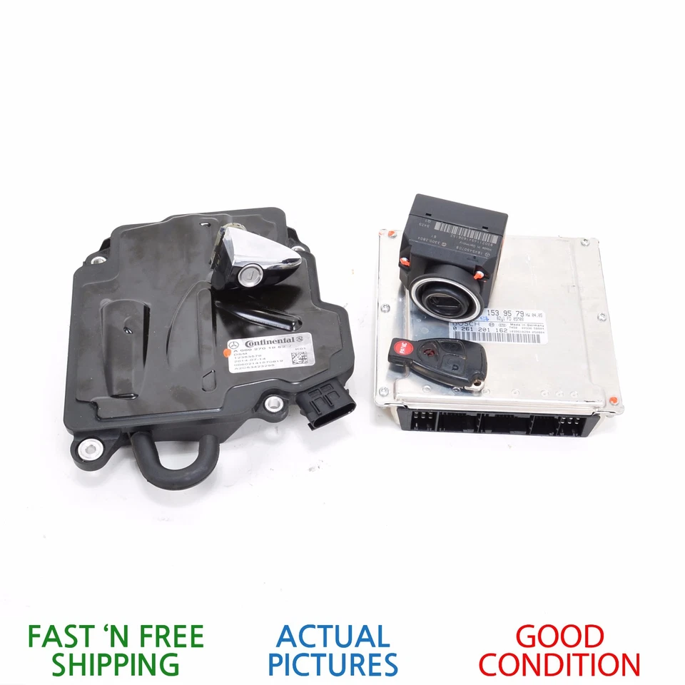 2006 - 2010 MERCEDES-BENZ R500 W154 IGNITION SET : STARTER SWITCH + KEY .. - OEM - Image 1 of 4