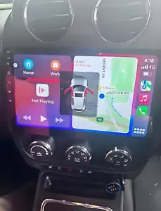Apple CarPlay para Jeep Patriot/Brújula Android 13.0 Estéreo de Coche GPS Navegación Radio - Imagen 1 de 16