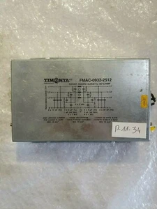 Filtro de red Tim NTA FMAC-0932-2512 3 fases 520VAC 50/60Hz 3x25A - Imagen 1 de 4