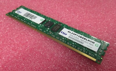 ATP 8GB DDR3 PC3-12800R 1600Mhz 240-Pin DIMM Server Memory RAM AL24P72B8BLK0M - Image 1 of 4