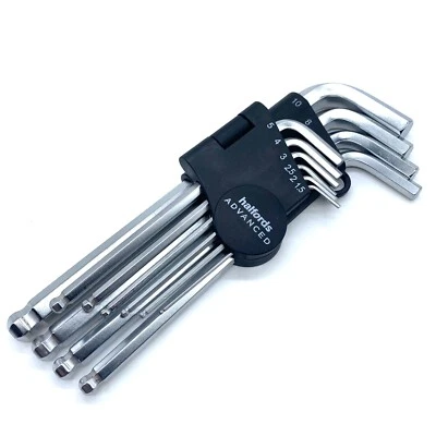 Halfords Advanced 10 Piece Allen Hex Key Set - New - Lifetime Guarantee -FreeP&P - Image 1 of 4