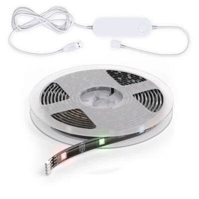 WiFi LED TV Band 2m USB Streifen Smart Home APP Lichtleiste RGB dimmbar Stripe - Bild 1 von 4