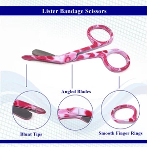 Surgical Lister Bandage Scissors Nurse EMT Paramedic Medical Emergency 3.5" Long - Picture 1 of 5