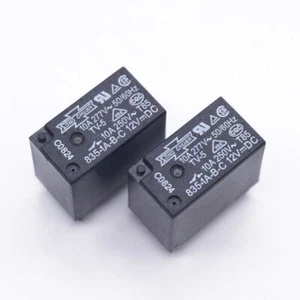 835-1A-B-C-12VDC SongChuan Purpose Relay 12VDC 10A (Pack of 5) #sumaik11 - Picture 1 of 4