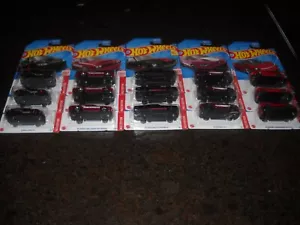 HOT WHEELS***RED EDITION***LOT of 15***3 of EACH=TARGET EXCLUSIVE=SEE BELOW - Picture 1 of 11