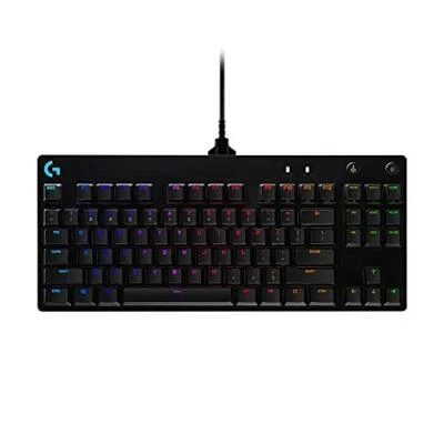  PRO Mechanical Gaming Ultra Portable TKL - Wired Keyboard Black Clicky - Image 1 of 4