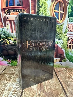 The Lord of the Rings: The Fellowship of the Ring (VHS 2-Tape Set) Sealed - Image 1 of 4