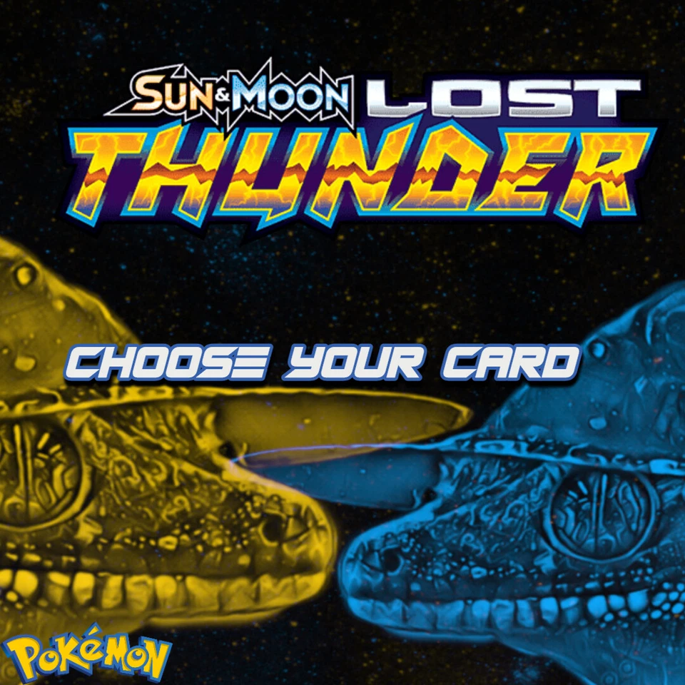 LOST THUNDER - Complete your set - Choose a card - GEM MINT CONDITION - Pokemon - Image 1 of 1