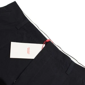 Orlebar Brown NWT Bermudas / Casual Shorts Size 36 US In Solid Blue 100% Cotton - Picture 1 of 16