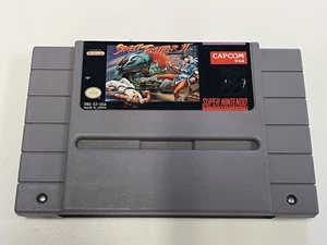 Street Fighter II 2 (Super Nintendo SNES, 1992) Tested Authentic Cartridge Only - Picture 1 of 2