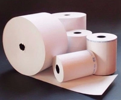 10 Rotoli carta termica per self-service mm. 60X100 metri foro/anima 18 gr.70