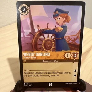 Wendy Darling “Talented Sailor” 23/204 UC NON-FOIL Lorcana: Into the Inklands - Picture 1 of 2