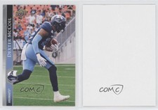 2021 Upper Deck CFL Blank Back Dexter McCoil #174