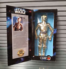 STAR WARS C3 P0 protocol droid 12" 1/6th toy action figure unopened, RARE