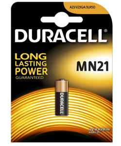 Duracell Security - Battery Alkaline (12 V,36 MAH,10 G,100 G,11.9 x 8.3 x 1.4 M