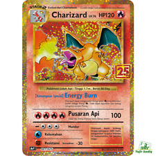 Pokemon Charizard 001/025 S8a-P I 25th Anniversary Collection Promo Indonesia
