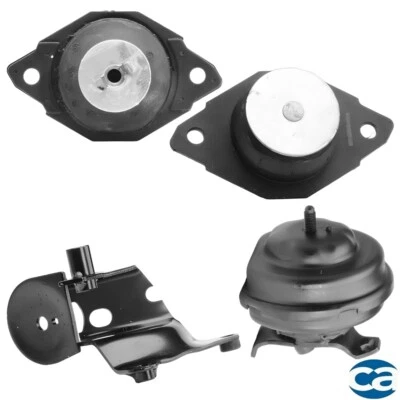 Soportes de motor y montaje de transmisión manual 4 piezas para Volkswagen Golf 92-91 L4-1,8 L Foto 1 de 4