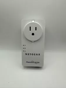 Netgear XAV5401 Powerline AV500 Nano one Port Wall Outlet Adapter - Picture 1 of 7