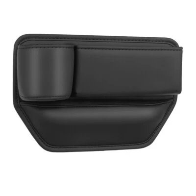 Car Seat Gap PU Leather Catch Catcher Box Caddy Slit Pocket Storage Organizer - Image 1 of 4