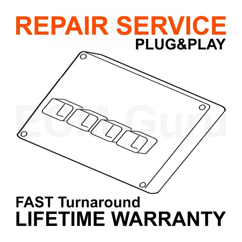 Dodge Charging issue REPAIR SERVICE Engine Computer ECM PCM ECU Repair & Return Foto 1 de 1