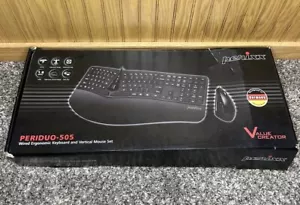 Perixx PERIDUO-505, Ergonomic Keyboard and Mouse. (New-Open BOX) - Picture 1 of 14