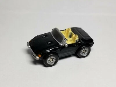 Vintage Galoob Micro Machines FERRARI Daytona Spyder Convertible Black 2 Seater - Image 1 of 4