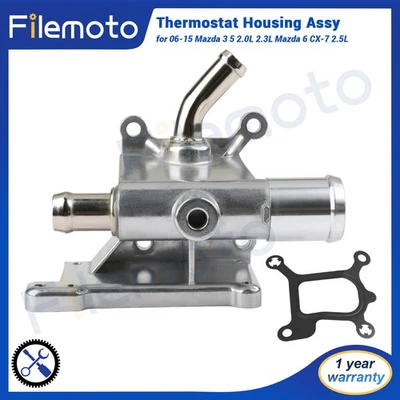 Salida de agua refrigerante para 06-15 Mazda 3 5 2,0 L 2,3 L Mazda 6 CX-7 2,5 L LF941517Z Foto 1 de 4