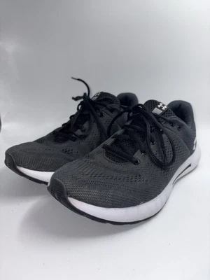 Under Armour Micro G Pursuit Men's Running Shoes Black White 3020221-100 Sz 8.5 - Image 1 of 4
