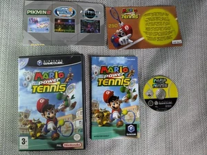 Mario Power Tennis Nintendo GameCube GCN mit Handbuch und Beilagen PORTOFREI - Bild 1 von 1