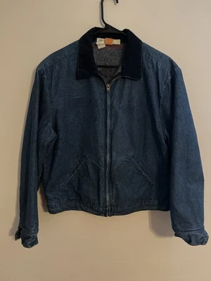 Abrigo Chaqueta Bombardero Denim Forrado con Manta Vintage Big Ben Wrangler EE. UU. - Para Hombre 44 Foto 1 de 4