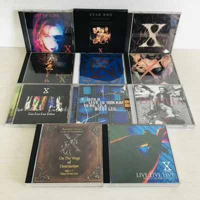 X Japan CD We are X Blue Blood Jealousy Vanishing Vision DAHLIA set of 11 CDs Foto 1 de 4