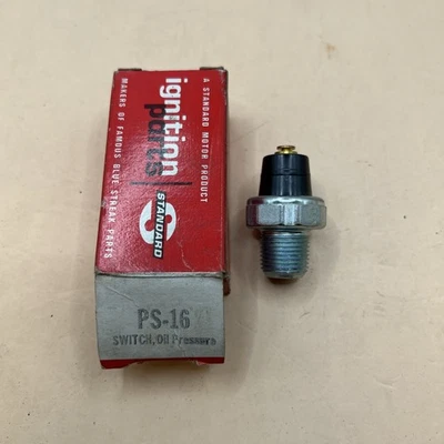 🇺🇸 Interruptor de presión de aceite de productos de motor estándar NOS. Parte PS16 ¡Envío Gratis! Foto 1 de 3