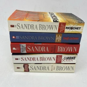 Sandra Brown Romantic Suspense Mass Market Paperback LOT OF 5 BOOKS - Imagen 1 de 6