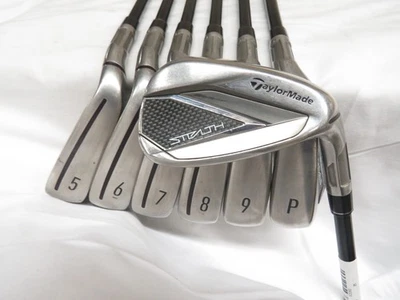 Used TaylorMade Stealth Iron Set 5-PW,AW Fujikura Ventus 6-R Regular Flex - Image 1 of 4