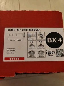 1000x newX-P B4 MX Concrete nails (collated) - Picture 1 of 4
