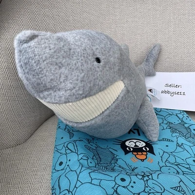 Jellycat Silvie Shark Plush Toy NWT Authentic With Dust Bag SIL3S - Image 1 of 4