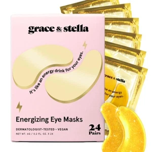 Grace & Stella Under Eye Masks Dark Circles Puffy Eyes Hydrating Gift Set - Picture 1 of 26