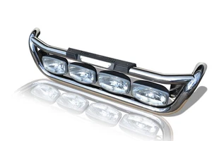 Grill Light Lamp Bar C + Step Pads + Side LEDs + Spots To Fit Volvo FE 06 - 13 - Picture 1 of 12