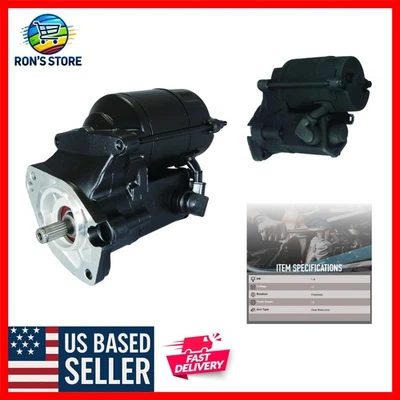 Arrancador de repuesto Harley Davidson de OEG - ligero 8,78 libras, metal duradero Foto 1 de 4