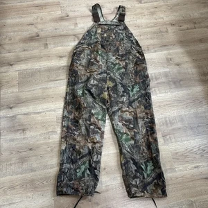 Walls Camouflage Bib Coveralls Mens 44x32 Hunting Outdoor - Picture 1 of 15