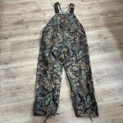 Walls Camouflage Bib Coveralls Mens 44x32 Hunting Outdoor - Image 1 of 4