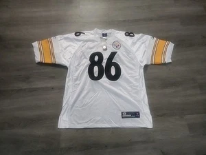 Pittsburgh Steelers Hines Ward ON FIELD REEBOK JERSEY Men’s Sz 54 - Picture 1 of 7