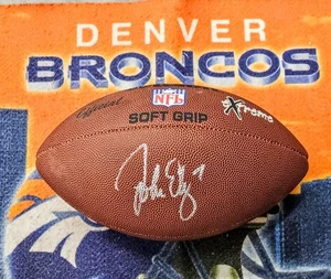 John Elway Autographed Official NFL Football - Picture 1 of 5