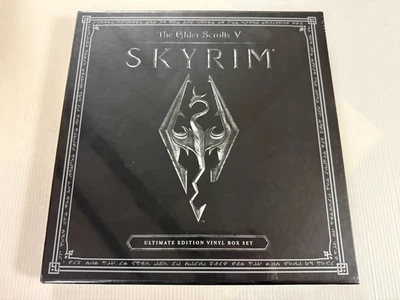Elder Scrolls V SKYRIM OST 4xLP BOX New! Sealed! 2024 Spacelab9 DAEDRIC SHIELD - Image 1 of 2